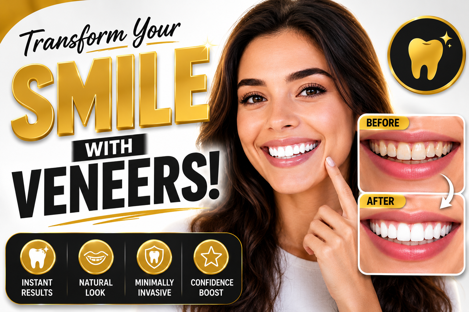 Achieve Your Dream Smile Effortlessly with Dental Veneers